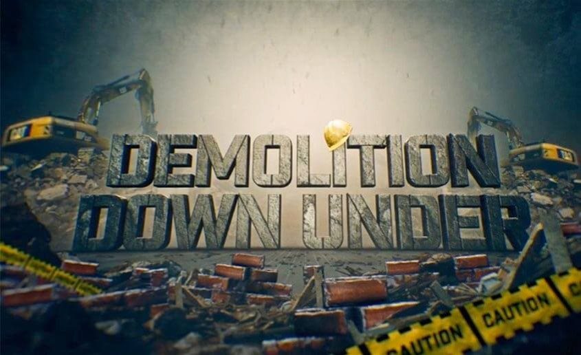 TV series Demolition Down Under title card 