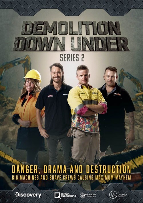 Cover photo of the TV series, Demolition Down Under Series 2